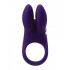 Vedo Sexy Bunny Rechargeable Ring Deep Purple - Couples Vibrating Penis Rings