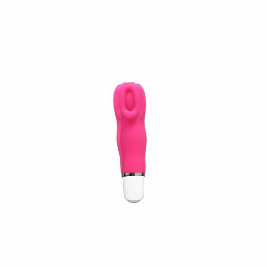 Luv Mini Silicone Waterproof Vibe - Hot Pink - Clit Cuddlers