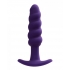 Vedo Twist Rechargeable Anal Plug Deep Purple - Anal Plugs