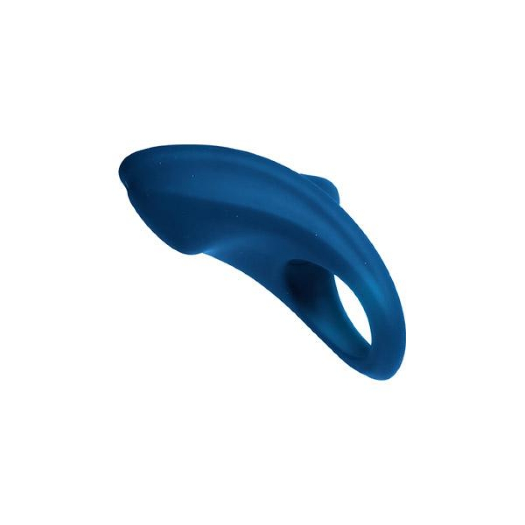 Vedo Overdrive Plus Rechargeable Cock Ring Blue - Couples Vibrating Penis Rings
