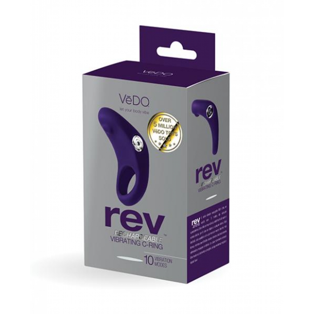 Vedo Rev Rechargeable C-Ring - Ultimate Vibrating Experience