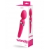 Vedo Wanda Rechargeable Wand Vibe Foxy Pink - Body Massagers