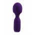 Vedo Wini Rechargeable Mini Wand Deep Purple - Body Massagers