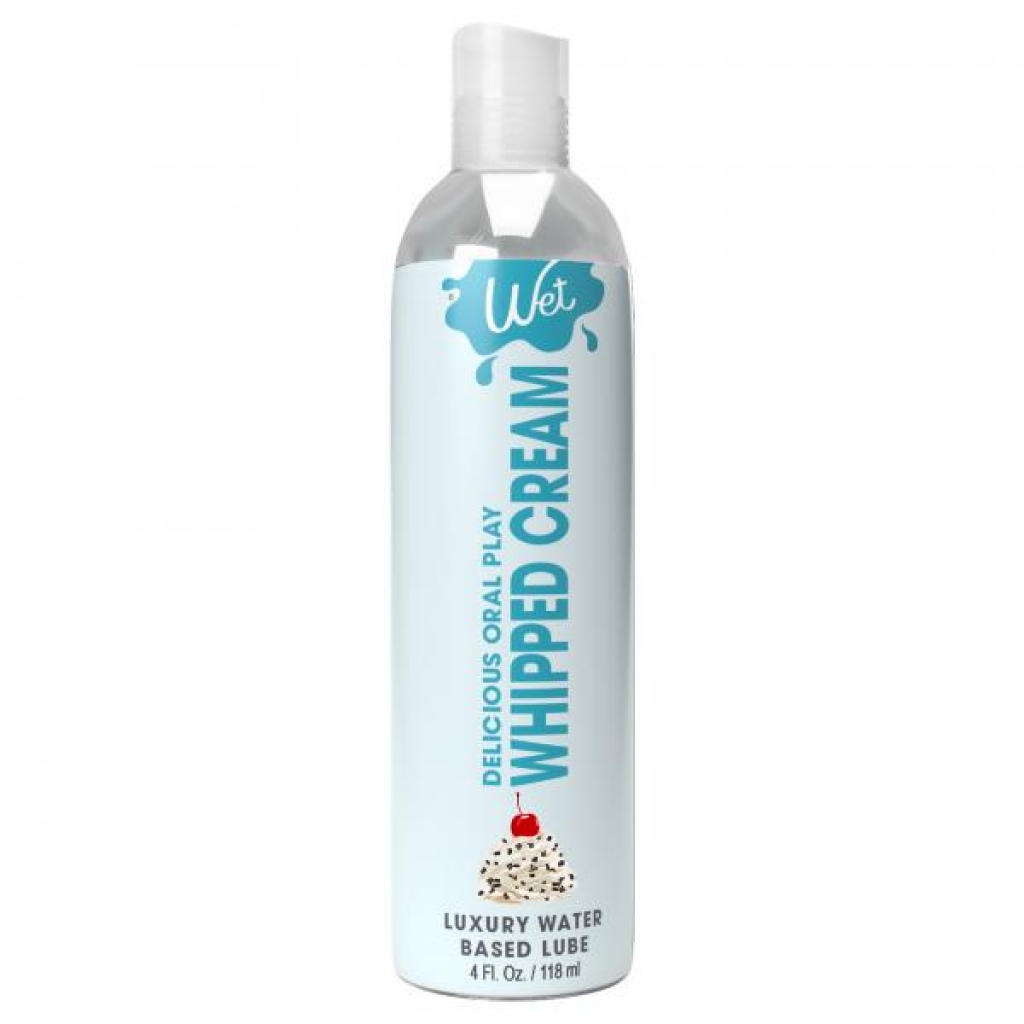 Wet Oral Play Whip Cream 4 Oz - Lubricants