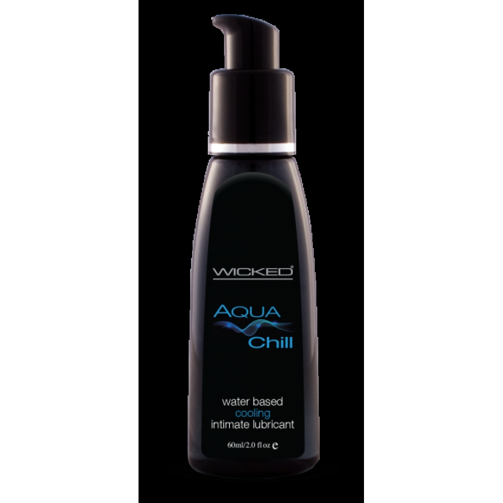 Wicked Aqua Chill Lubricant 2 Oz - Lubricants