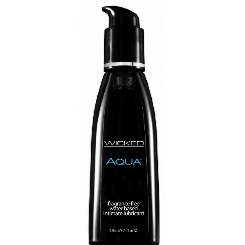 Wicked Aqua Fragrance Free Lubricant 8.5oz - Lubricants