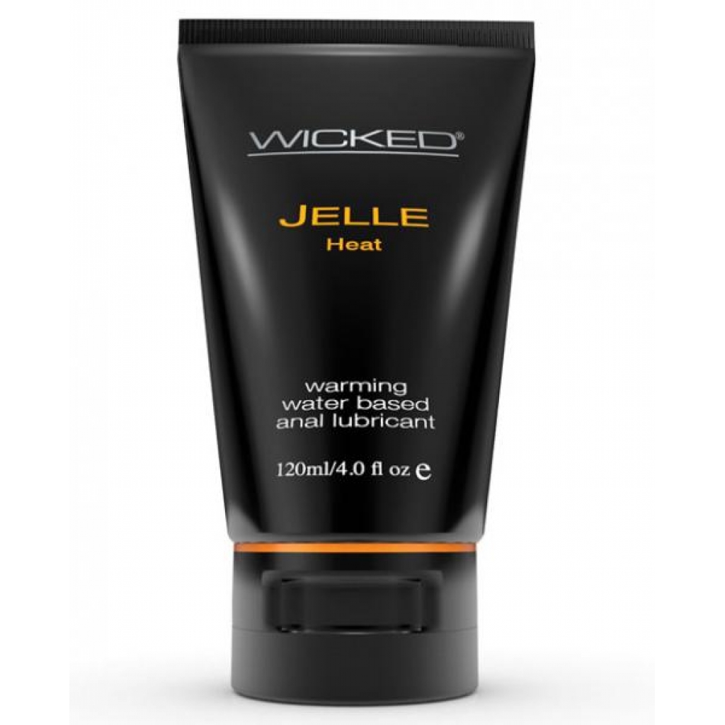 Wicked Jelle Heat Warming Anal Lubricant 4oz - Lubricants