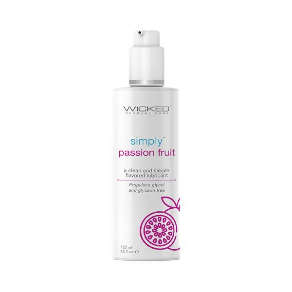 Wicked Simply Passion Fruit Lube - 4 Oz