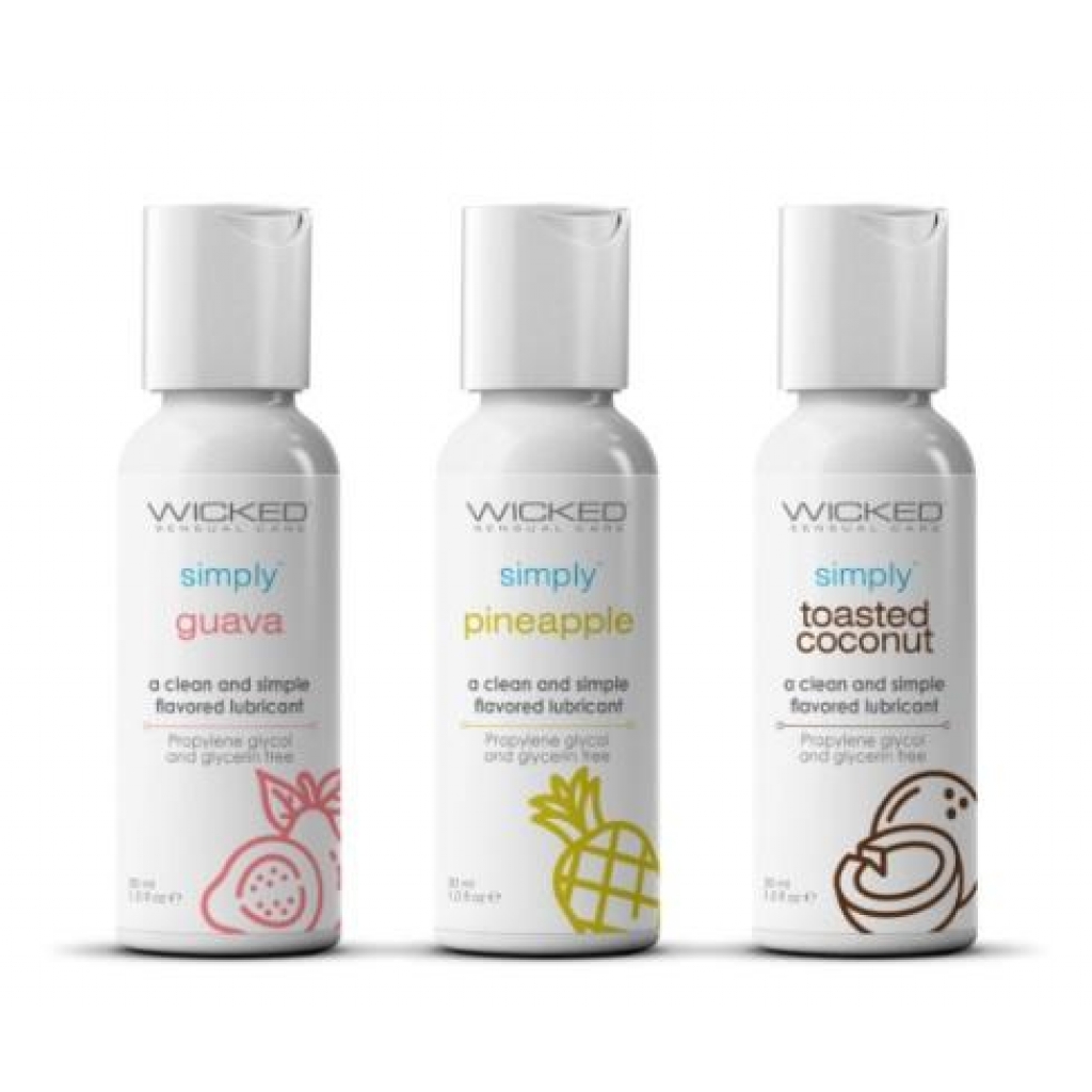 Wicked Simply Tropical Trio Kit - Lubricants