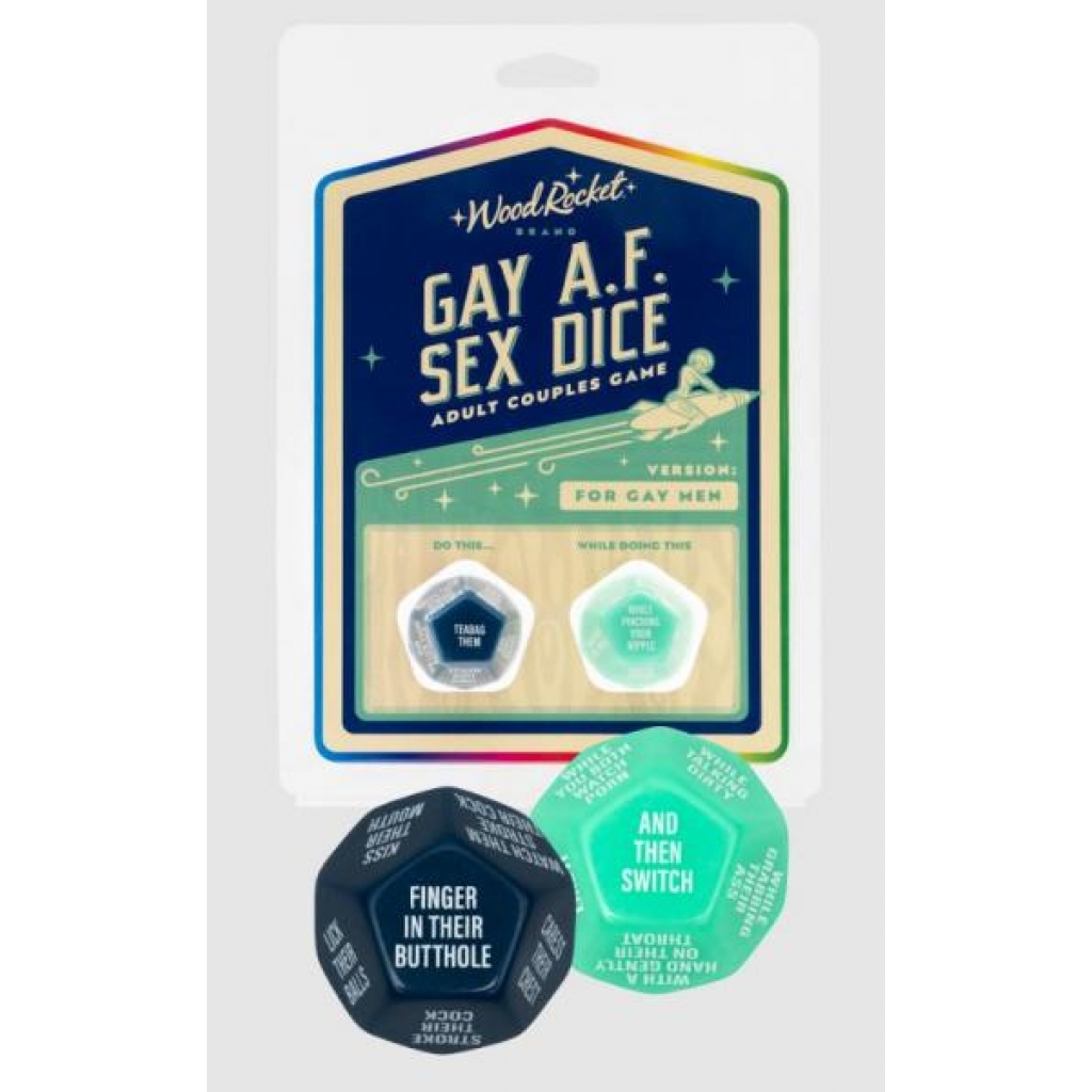 Gay Af Gay Men Sex Dice (net) - Hot Games for Lovers