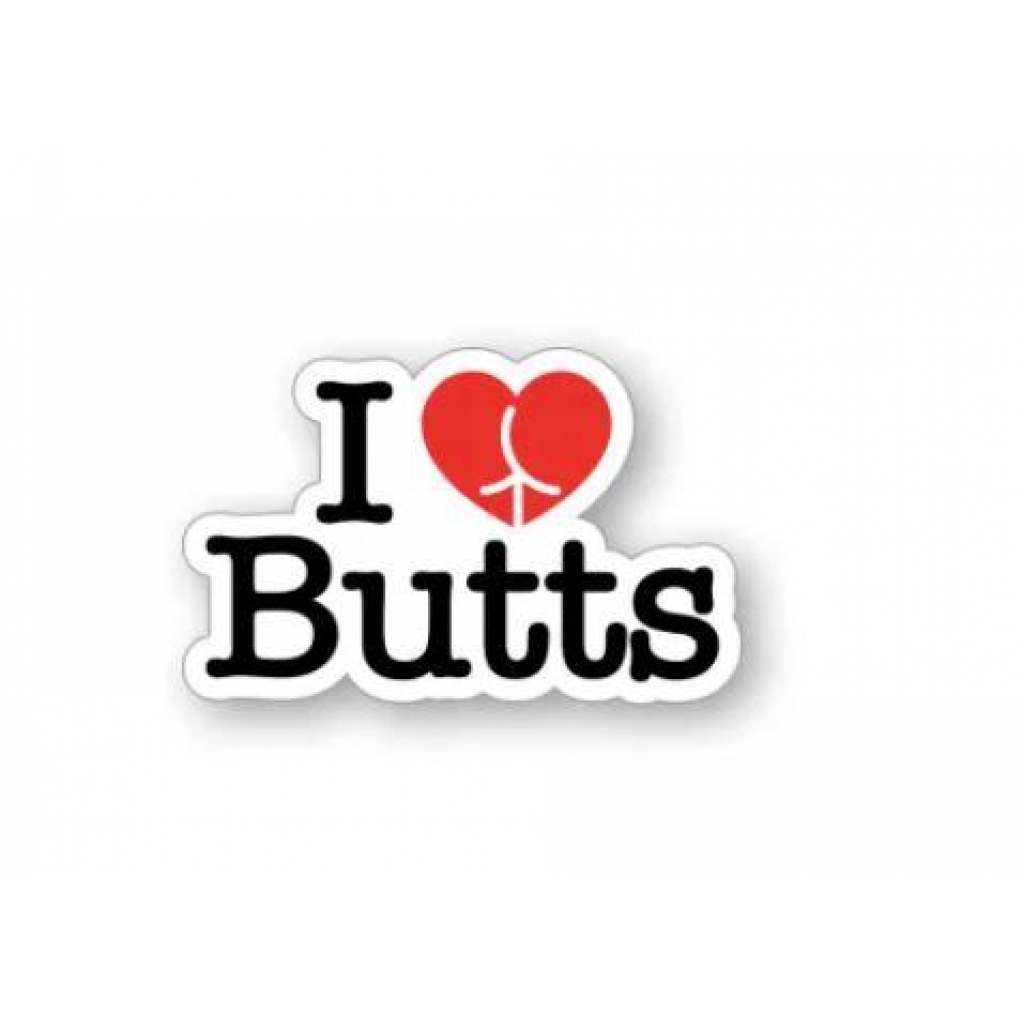 I Heart Butts Pin (net) - Gag & Joke Gifts