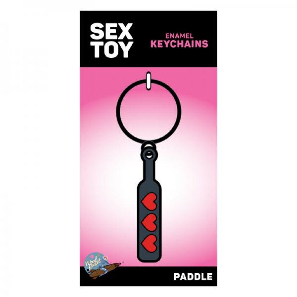 Heart Paddle Keychain (net) - Gag & Joke Gifts