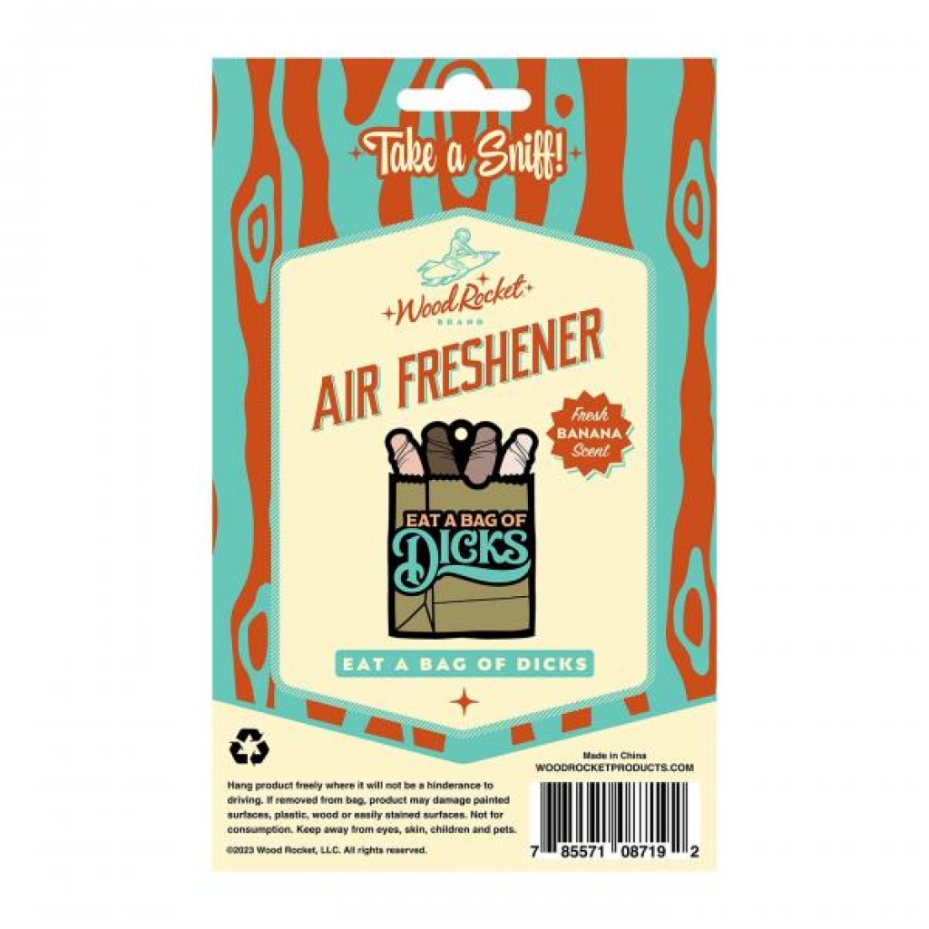 Bag Of Dicks Air Freshener (net) - Gag & Joke Gifts