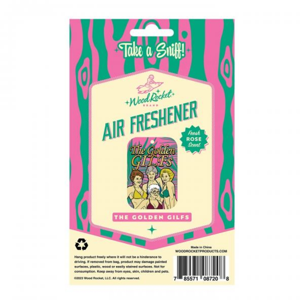 Golden Gilfs Air Freshener (net) - Gag & Joke Gifts