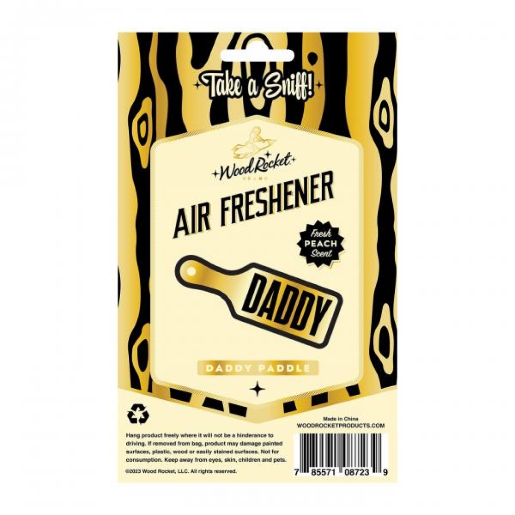 Daddy Paddle Air Freshener - Fresh Peach