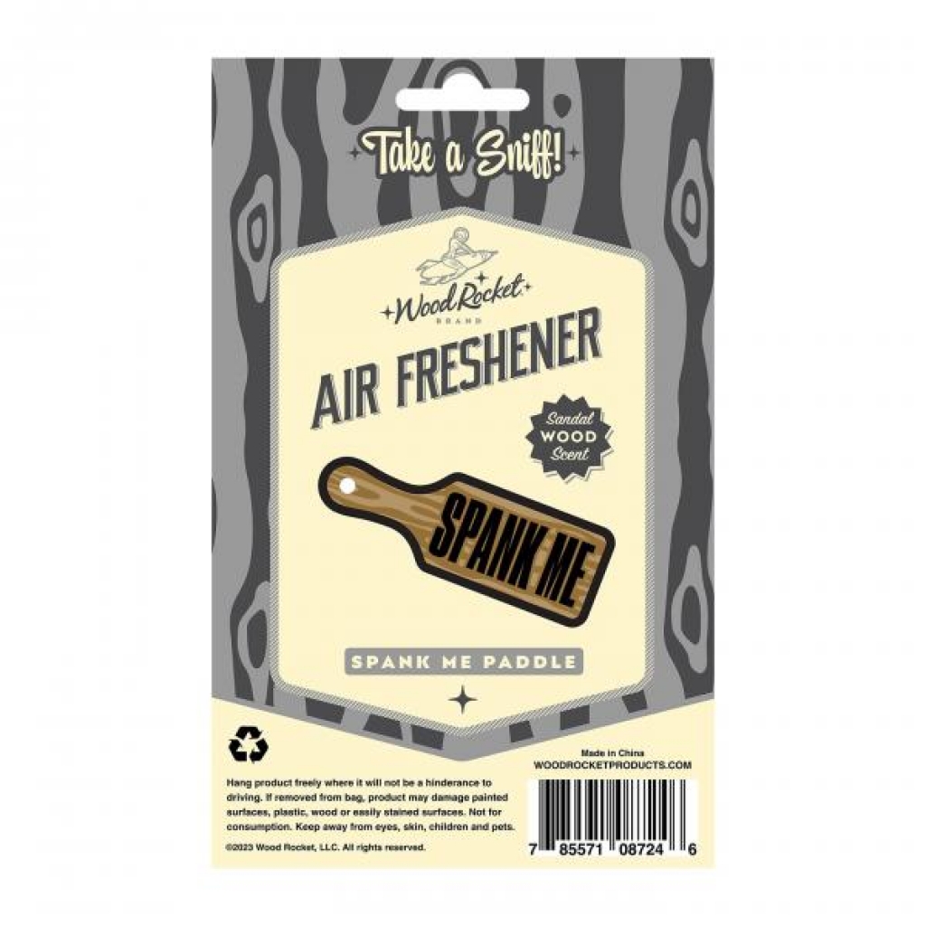 Spank Me Paddle Air Freshener (net) - Gag & Joke Gifts