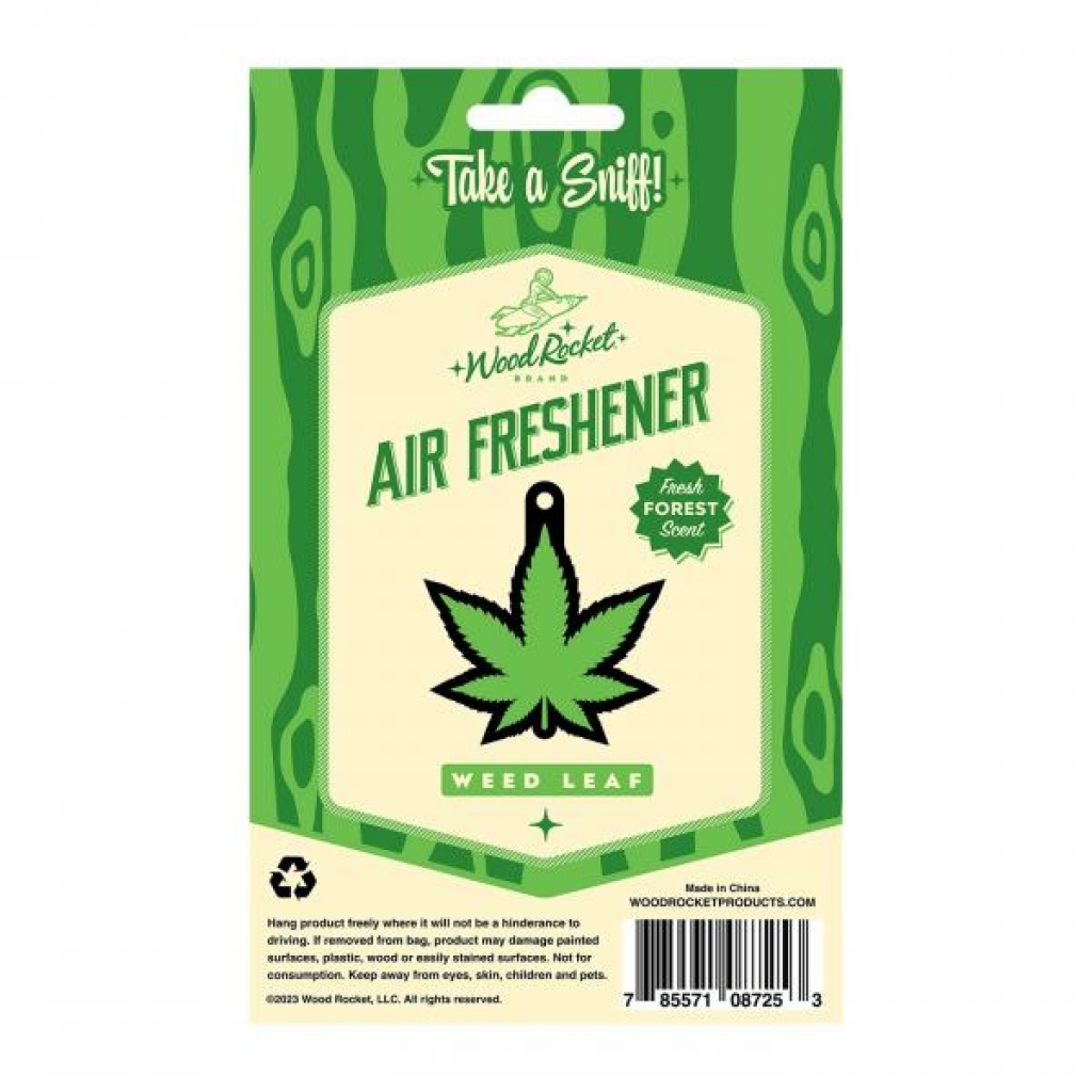 Green Leaf Air Freshener (net) - Gag & Joke Gifts