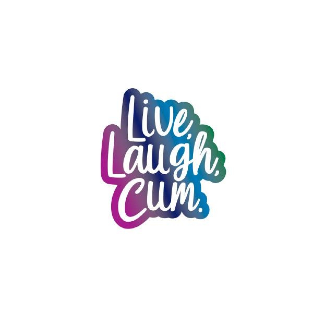 Live Laugh Cum Pin (net) - Gag & Joke Gifts