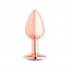 Gems Rosy Gold Anal Plug Small - Anal Plugs