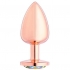 Gems Rosy Gold Anal Plug - Large