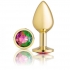 Cloud 9 Gems Gold Anal Plug Medium - Anal Plugs