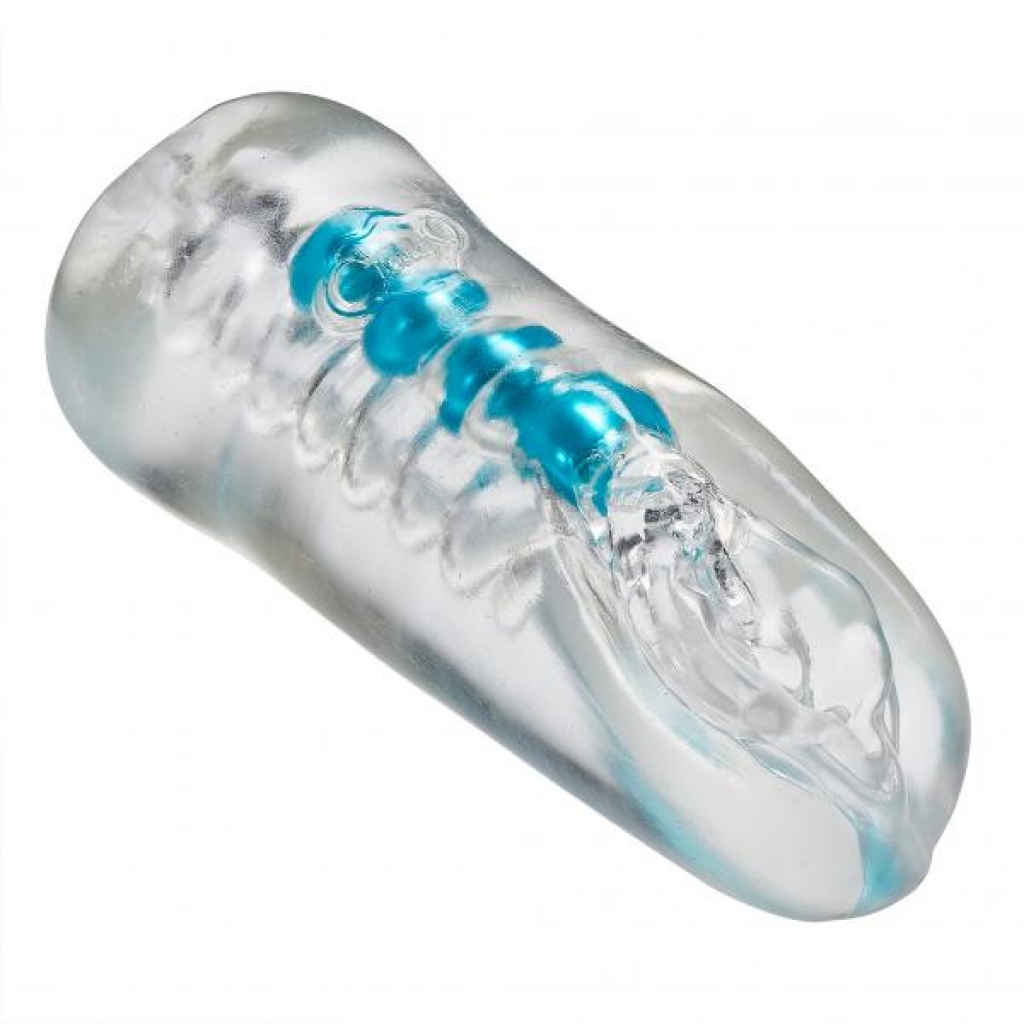 Cloud 9 Personal Double Ended Beaded Stroker Clear - Masturbation Sleeves