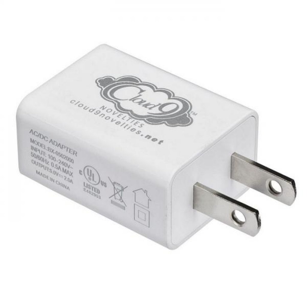 Cloud 9 USB 1 Port Adapter Charger For Vibrators - Batteries & Chargers