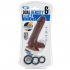 Cloud 9 Dual Density Real Touch 6 inches with Balls Brown - Realistic Dildos & Dongs