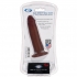 Cloud 9 Dual Density Real Touch 7 inches Dong without Balls Brown - Realistic Dildos & Dongs
