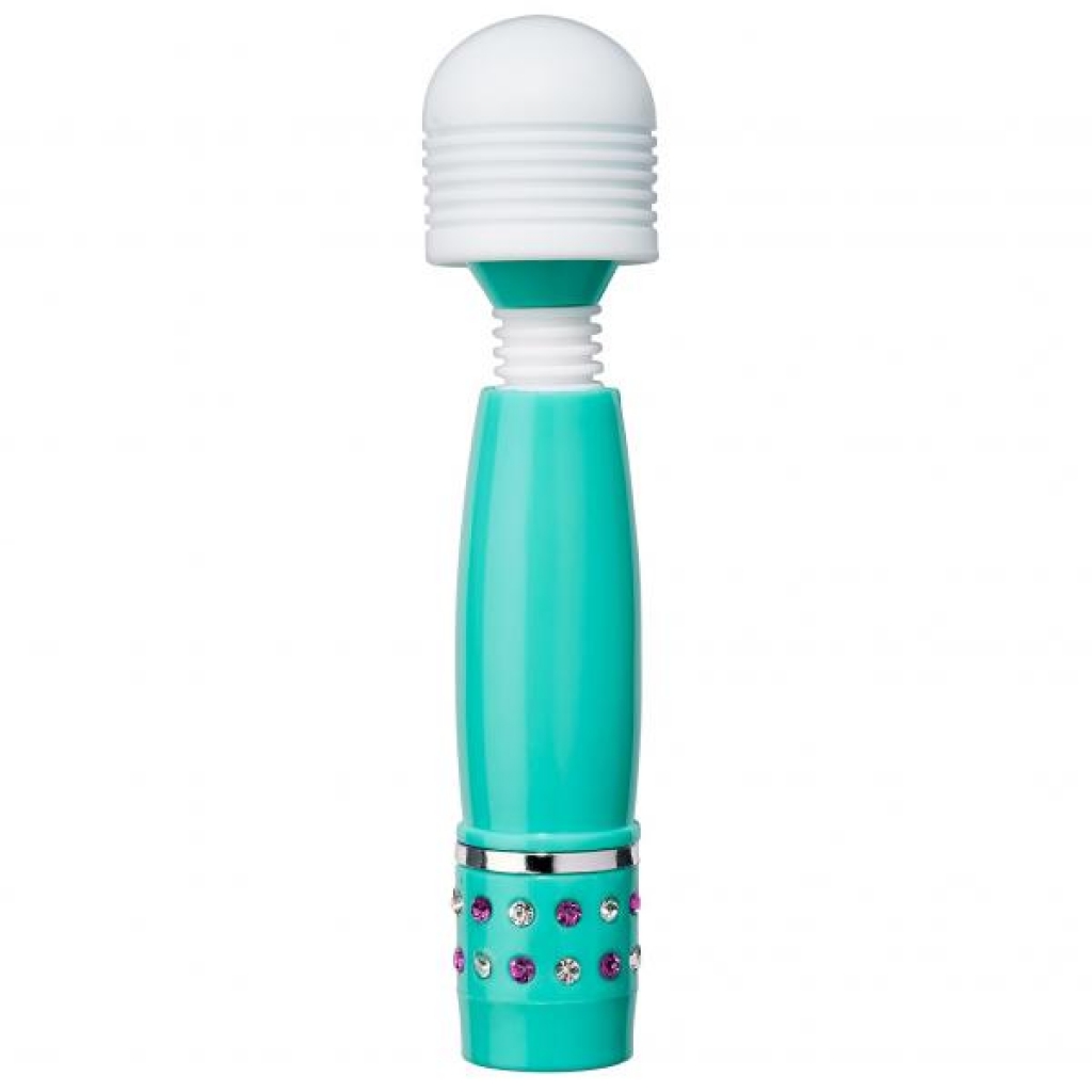 Cloud 9 Mini Flexible Wand Silicone Head & Jewels Teal - Body Massagers