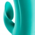 Air Touch II Teal Dual Function Clitoral Suction Vibrator - Rabbit Vibrators
