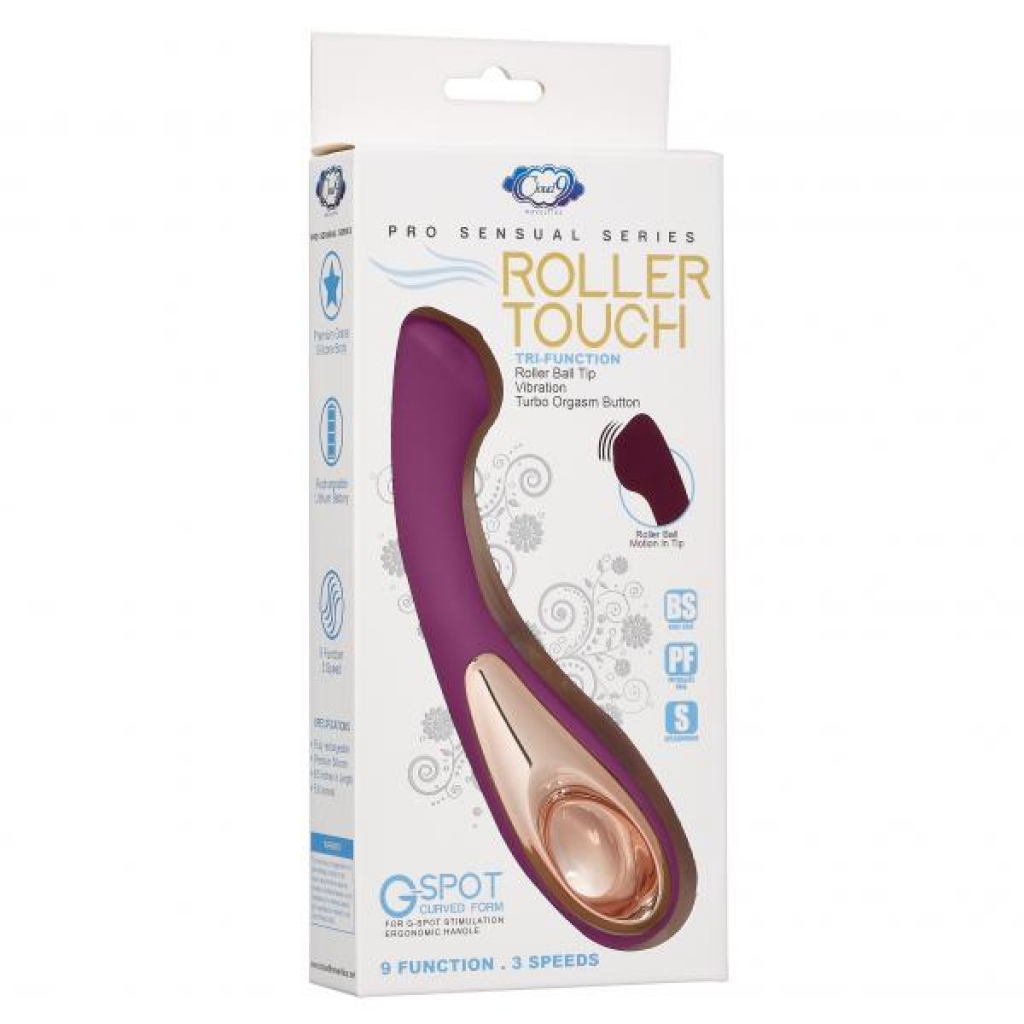 Cloud 9 Pro Sensual Roller Ball G Turbo Plum - G-Spot Vibrators