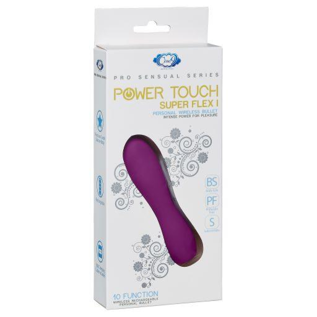 Cloud 9 Pro Sensual Power Touch - Versatile Plum Vibrator