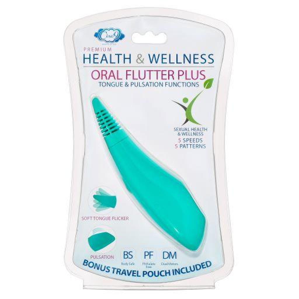 Pro Sensual Oral Flutter Plus Teal - Clit Suckers & Oral Suction