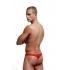 Envy Low Rise Thong Red M/l - Mens Underwear