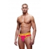Envy Solid Jock Pink/yellow L/xl - Mens Underwear