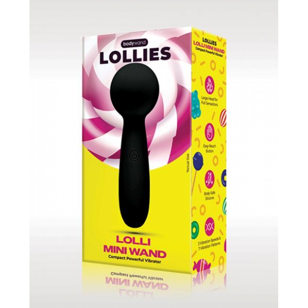 Bodywand Mini Lolli Black (net) - Body Massagers