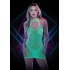 Lapdance Glow In The Dark Mini Dress O/s - X Rated Costumes