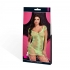 Lapdance Jacquard Mini Dress Neon Green