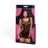 Lapdance Leopard Lace Mini Dress Black OS