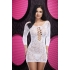 Enhanced Off Shoulder Lace Mini Dress for Sensual Appeal