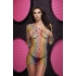 Lapdance Fencenet Rainbow Mini Dress O/s - X Rated Costumes