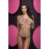 Lapdance Fencenet Rainbow Mini Dress