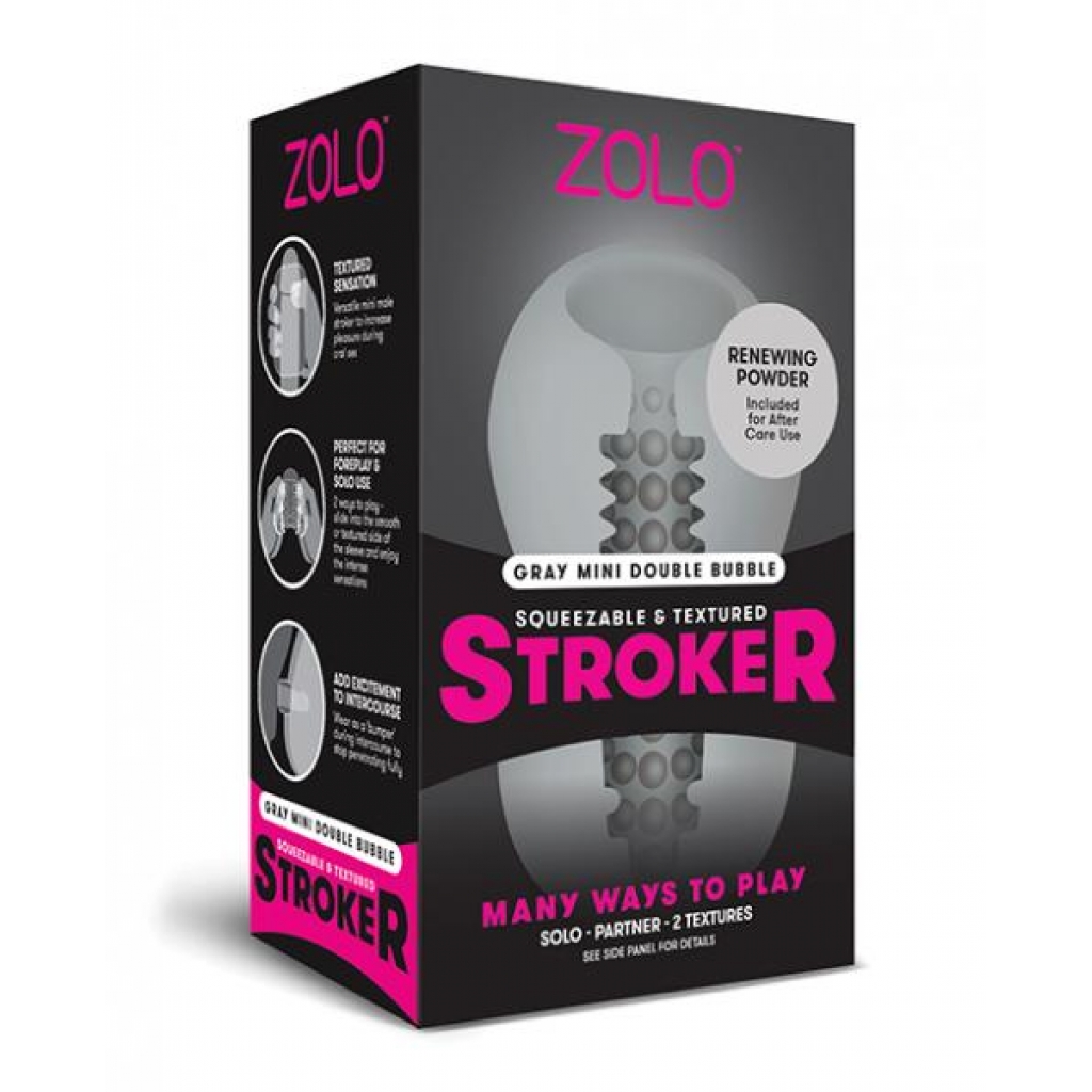 Zolo Mini Stroker - Grey