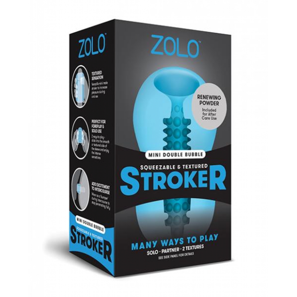 Zolo Mini Stroker Blue - Masturbation Sleeves