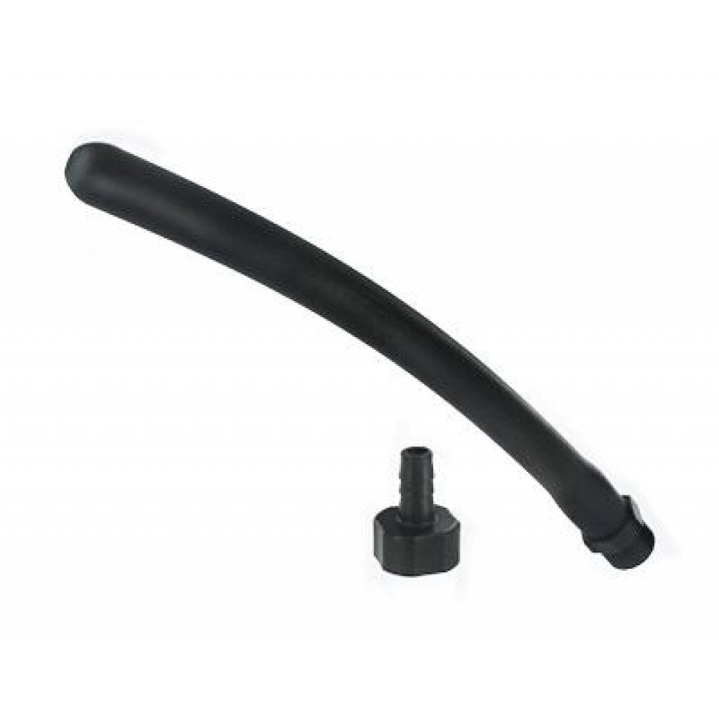 Comfort Nozzle Silicone Tip Black Attachment - Anal Douches, Enemas & Hygiene