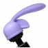 Fluttering Kiss Dual Stimulation Wand Attachment Purple - Body Massagers