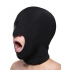 Blow Hole Open Mouth Spandex HoodBlack - Hoods & Goggles