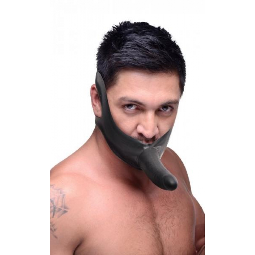 Face Fuk Strap On Mouth Gag - Black