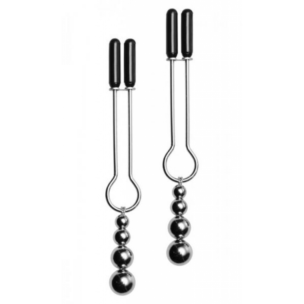 Adorn Triple Bead Nipple Clamps Set - Nipple Clamps